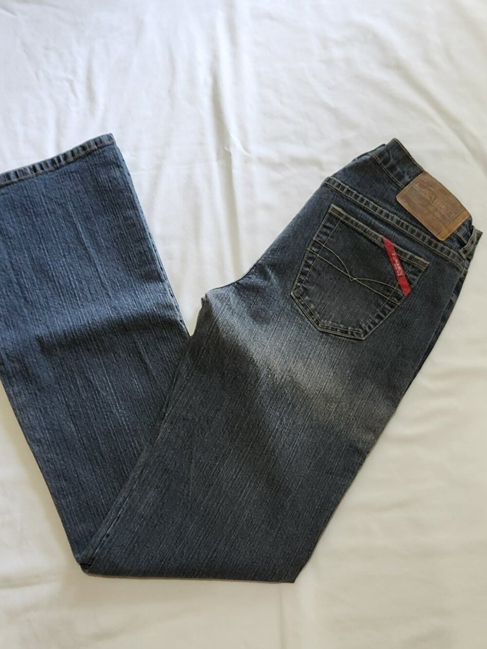 Z. Cavaricci jeans sz 7 flare vintage Bumster Girl VGUC